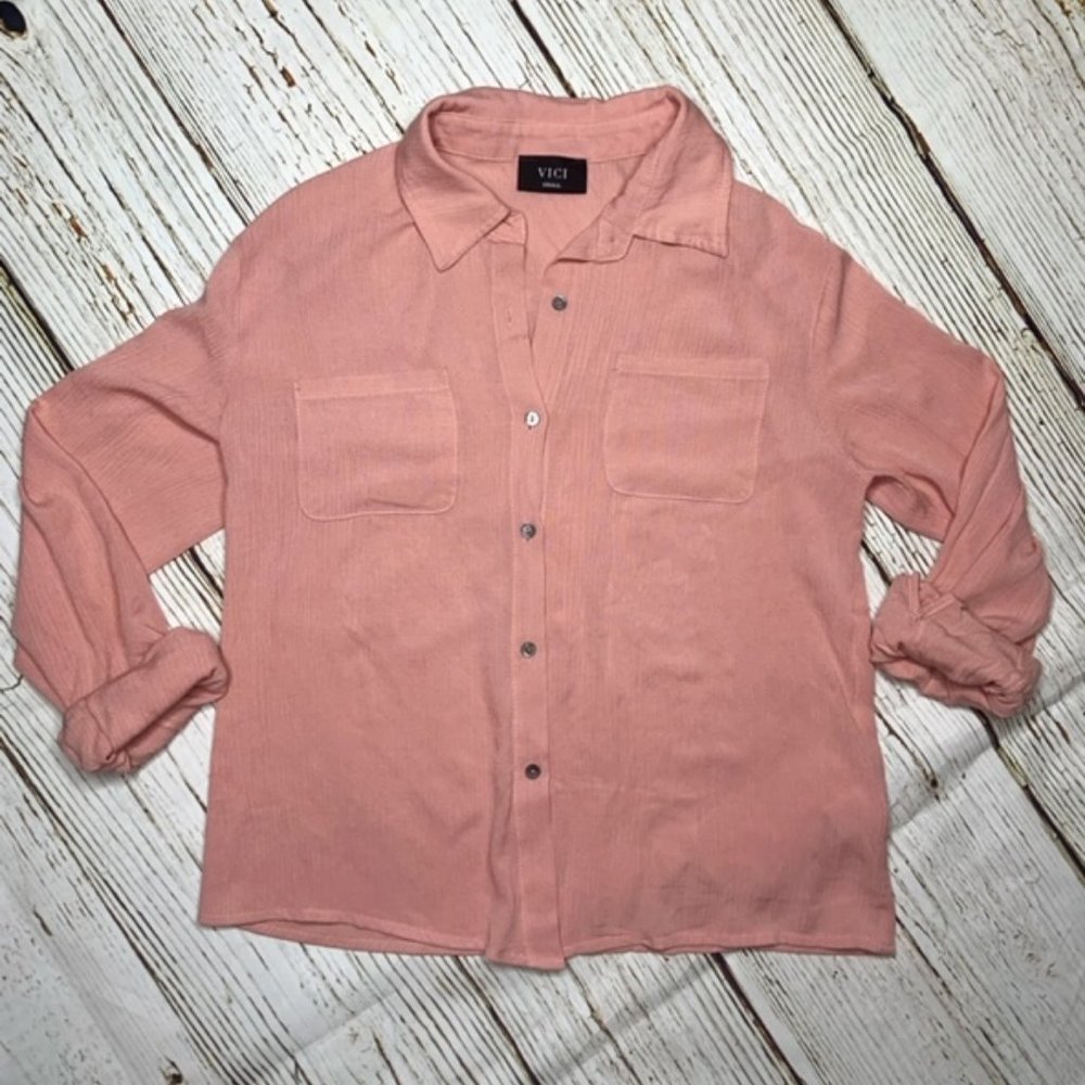 Vici - Button Down Blouse